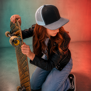 Atlantis Sonic – Trucker de 6 paneles mid visor estilo urbano