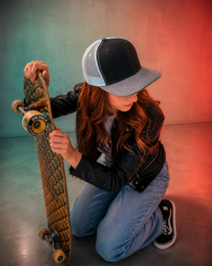 Atlantis Sonic – Trucker de 6 paneles mid visor estilo urbano