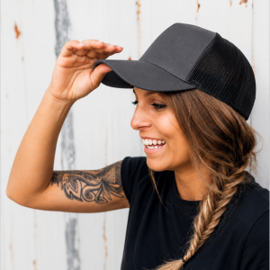 Jockey Atlantis Rapper Cotton – Gorro trucker de 5 paneles para personalización