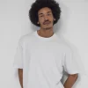 polera oversize B&C E220 de algodón sostenible, ideal para impresión y bordado personalizado en Chile