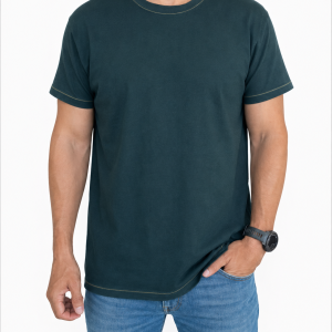 Polera Algodón Wash Black