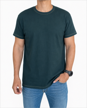 Polera Algodón Wash Black